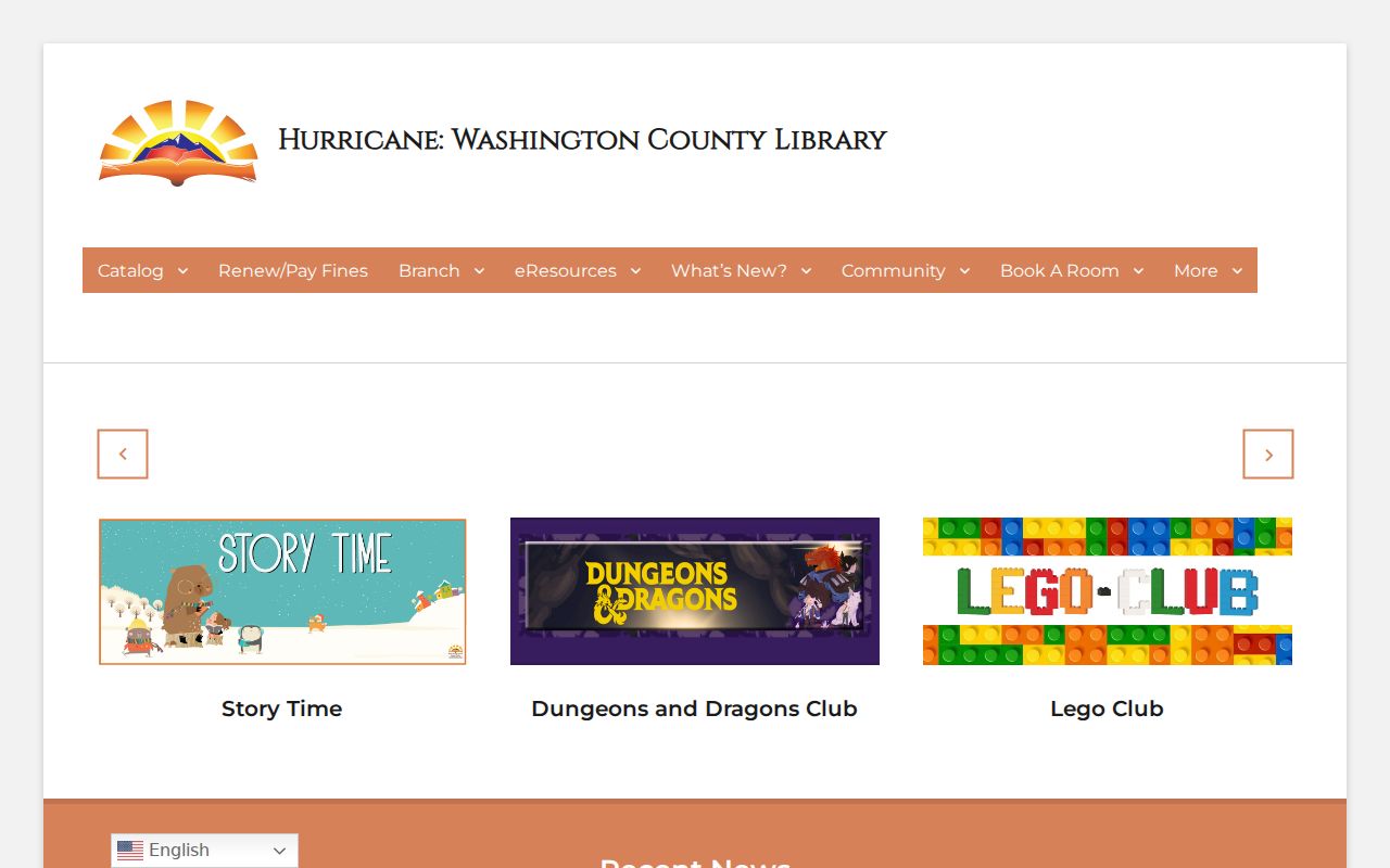 Hurricane residents directory branch library